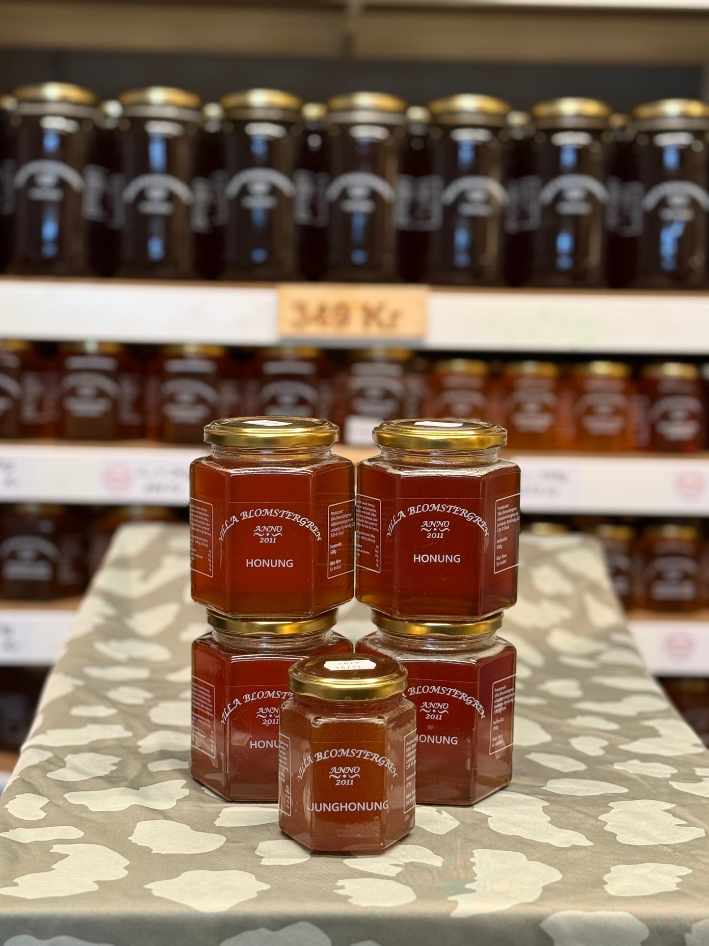 Large honey package – 2 kg of liquid honey + half the price of heather honey!