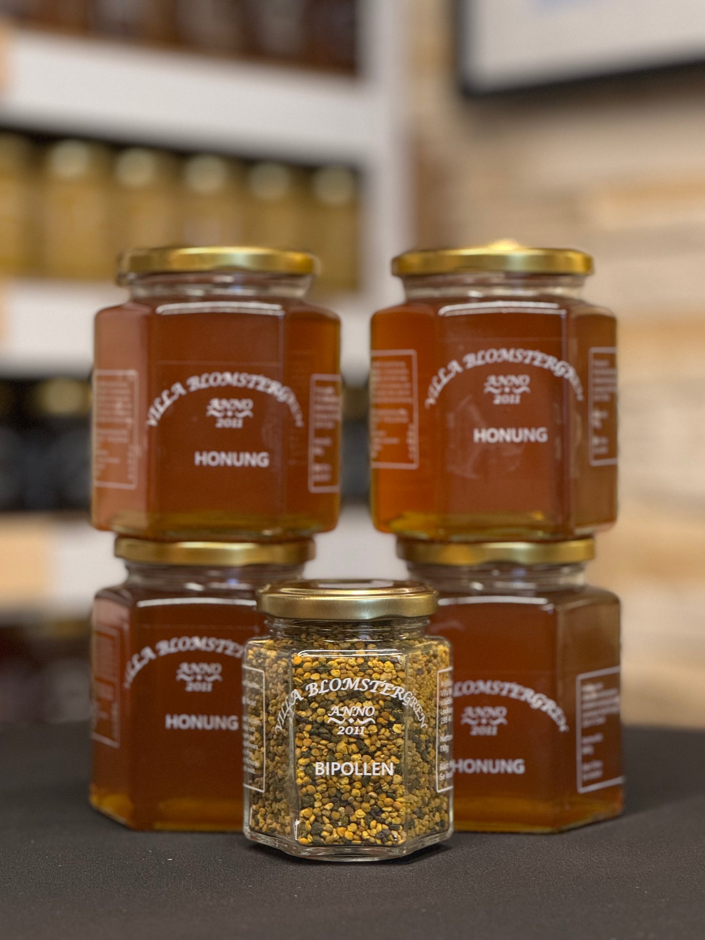 2 kg flytande honung + 110g bipollen för 599kr ink. fri frakt!