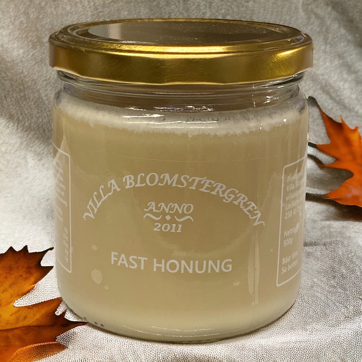 Fast slät kallslungad Honung från våra Skånska blommor
