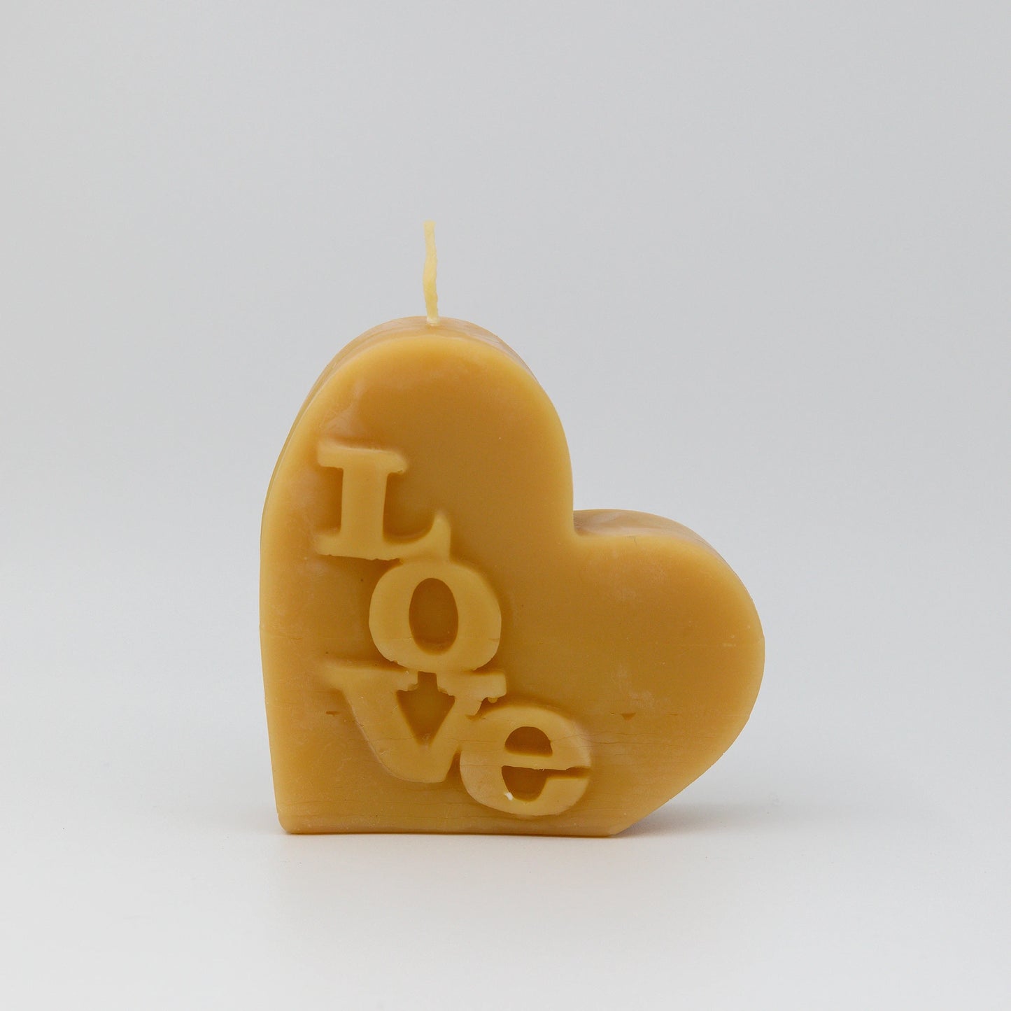 Bivaxljus LOVE – Blockljus 240 g