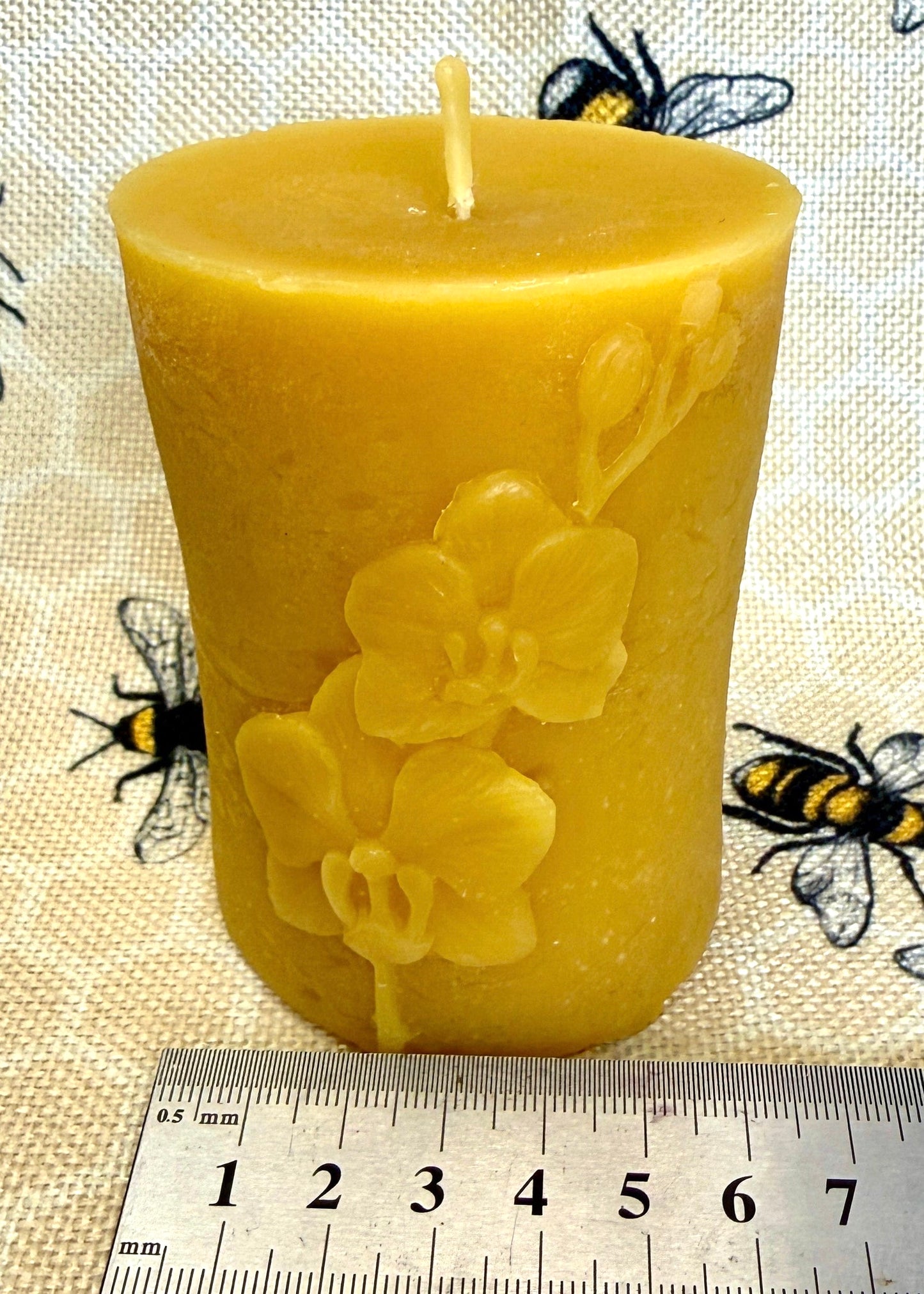 Bivaxljus Orkidé – Blockljus 250 g