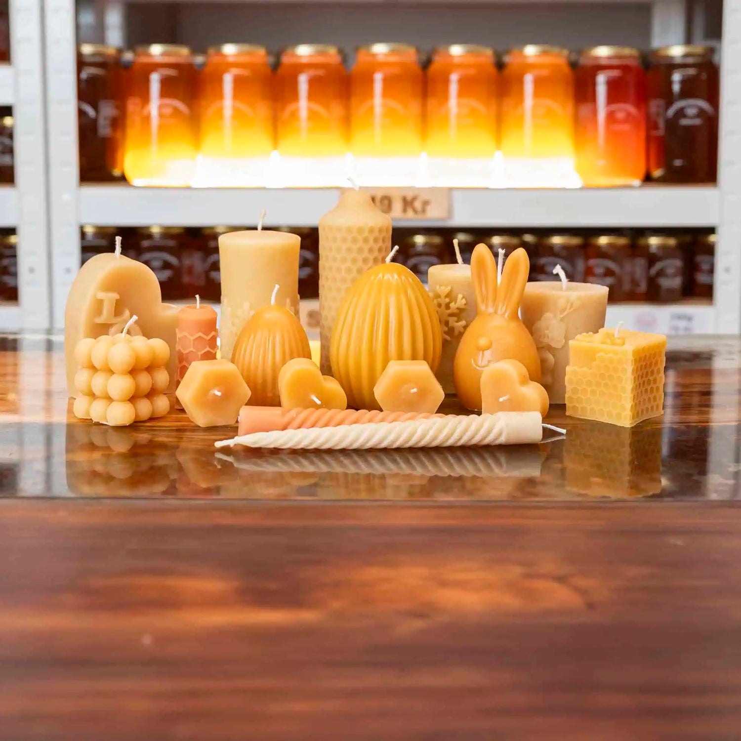 Bivaxljus – handgjorda i svenskt bivax