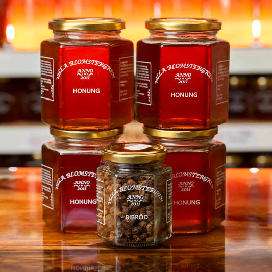 2 kg Svensk Flytande Honung + 110 g Bibröd – Fri frakt