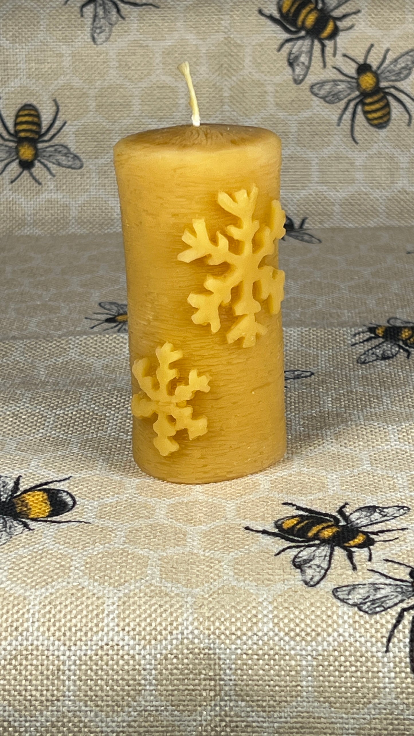 Bivaxljus – Winter Snowflake