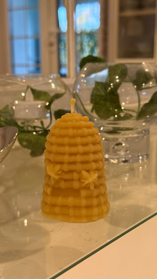 Bivaxljus - halmkupa