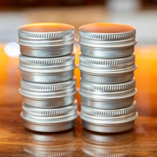 Aluminiumburk 15 ml – 8-pack | För bivaxsalva & hudvård