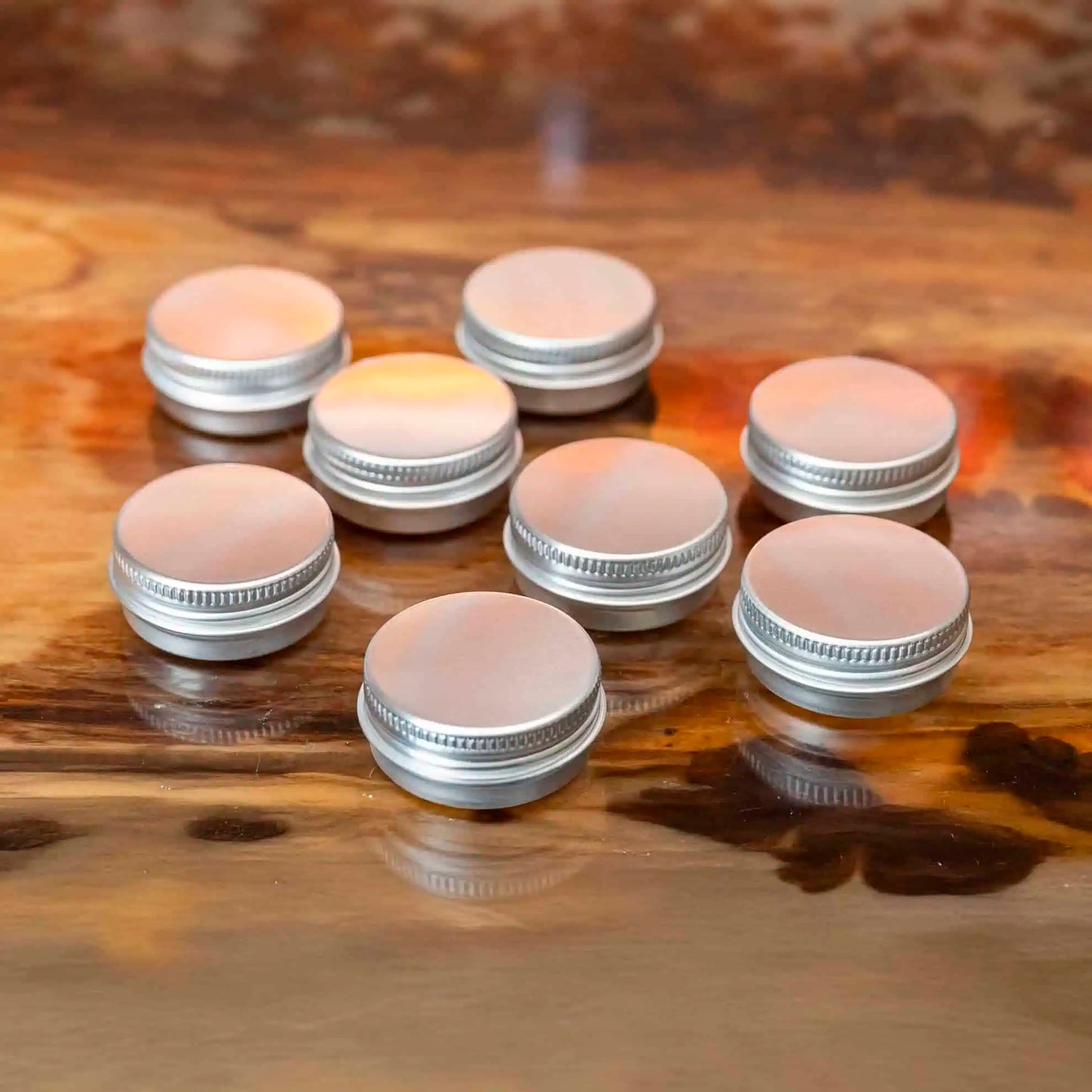 Aluminiumburk 15 ml – 8-pack | För bivaxsalva & hudvård