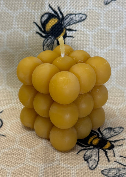 Bivaxljus - Honey Bubble Cube