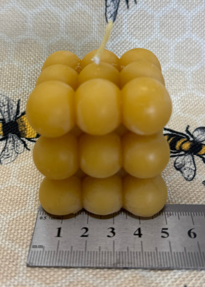 Bivaxljus - Honey Bubble Cube