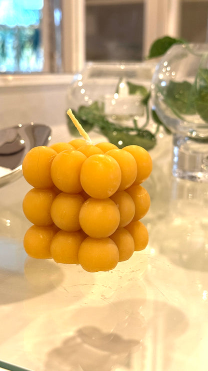 Bivaxljus - Honey Bubble Cube