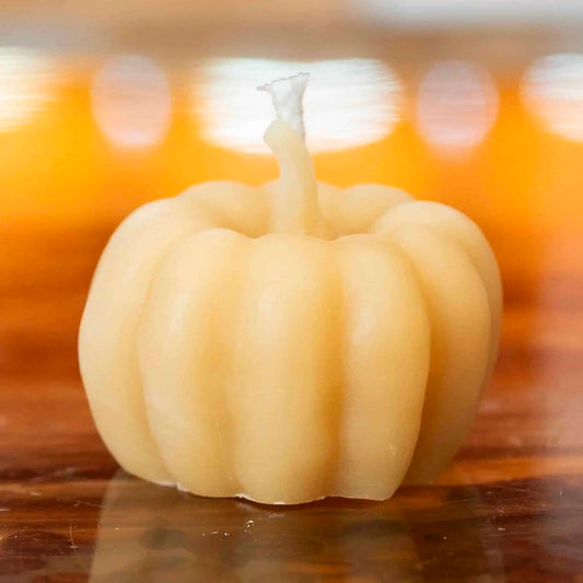 Bivaxljus Pumpa – Blockljus 75 g i 100 % svenskt bivax