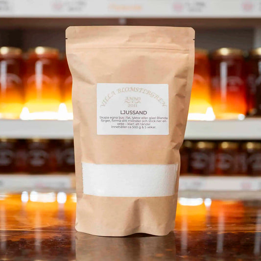 Ljussand – Vit – 500 g | Villa Blomstergren